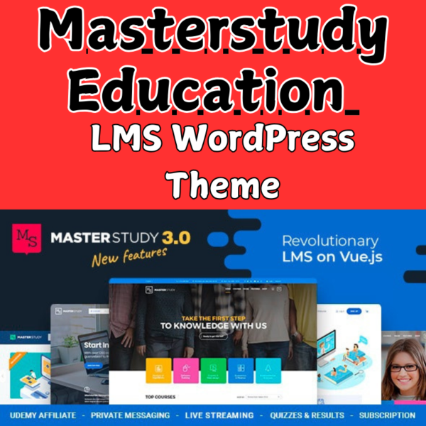 Masterstudy Education – LMS WordPress Theme
