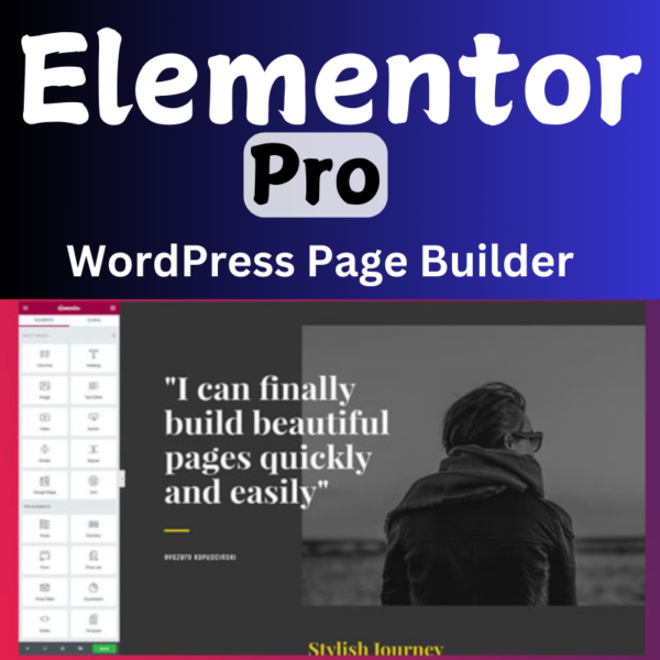 Elementor PRO GPL WordPress Page Builder + Pro Templates [Working]